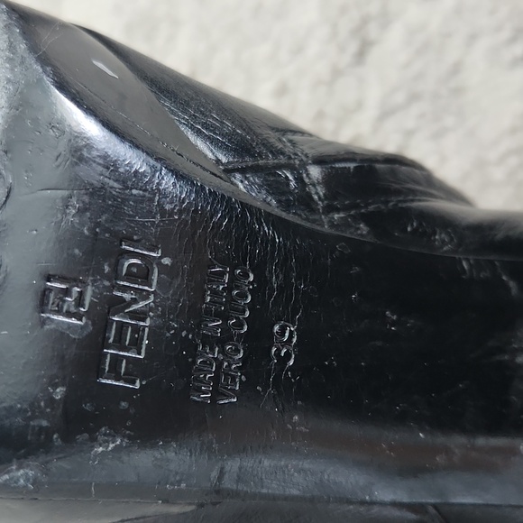 Fendi military boots, pre-owned - Picture 5 of 7